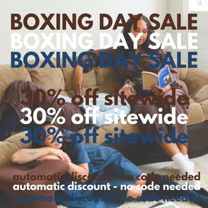 BOXING DAY SALE 30% OFF SITEWIDE
