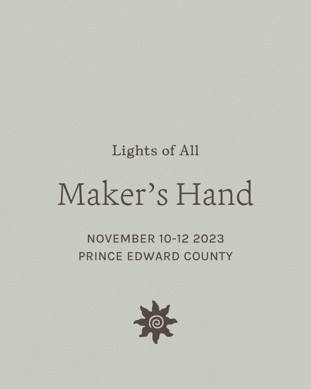 Maker's Hand November 2023