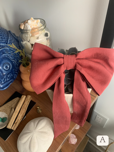 Bow Hair Clip | Upcycled Collection