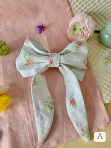 Bow Hair Clip | Upcycled Collection