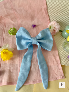 Bow Hair Clip | Upcycled Collection