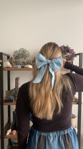 Bow Hair Clip | Upcycled Collection