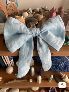 Bow Hair Clip | Upcycled Collection