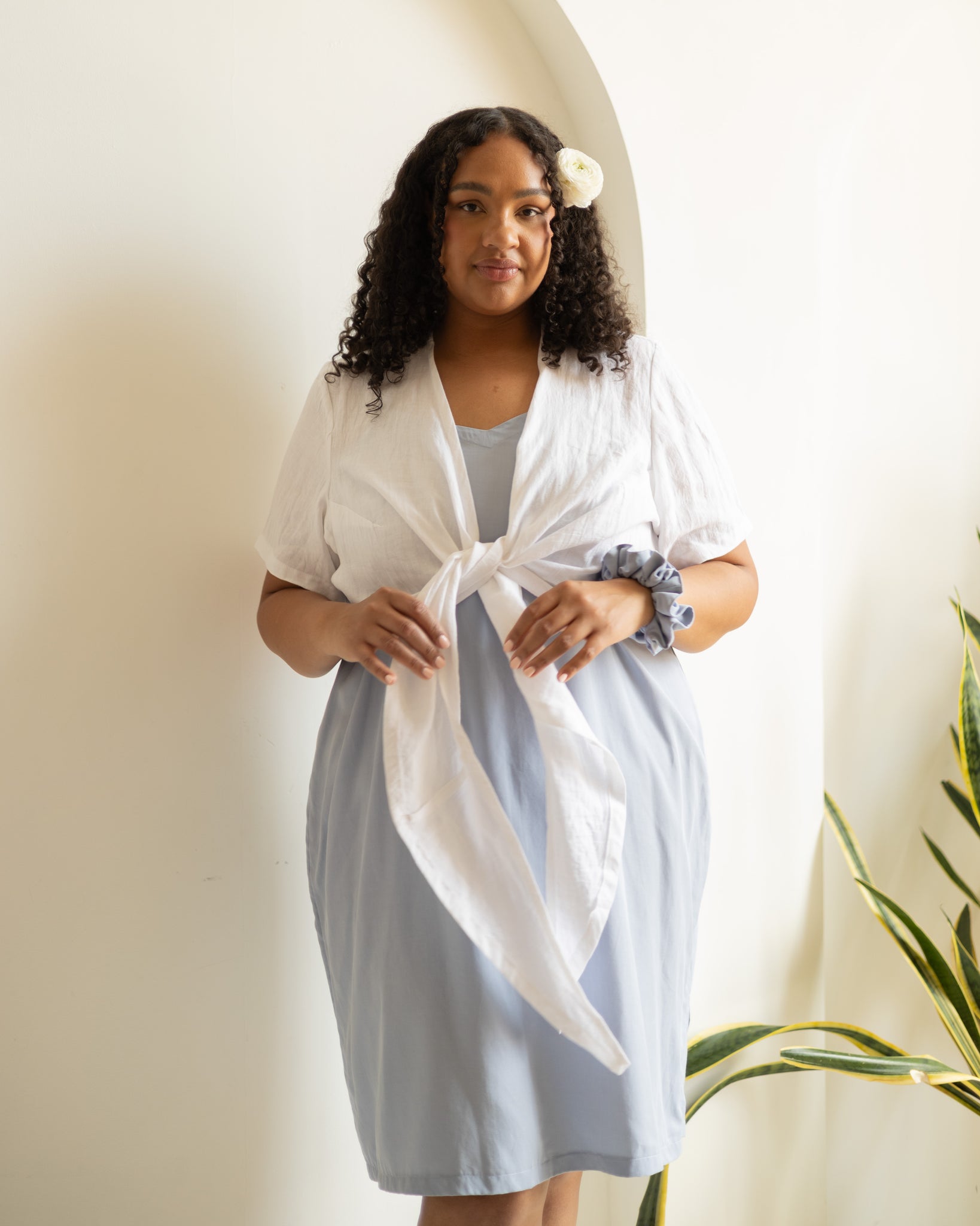 Slip Dress | Pale Blue