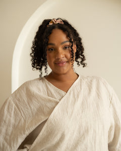 Sun Wrap | Sand Herringbone