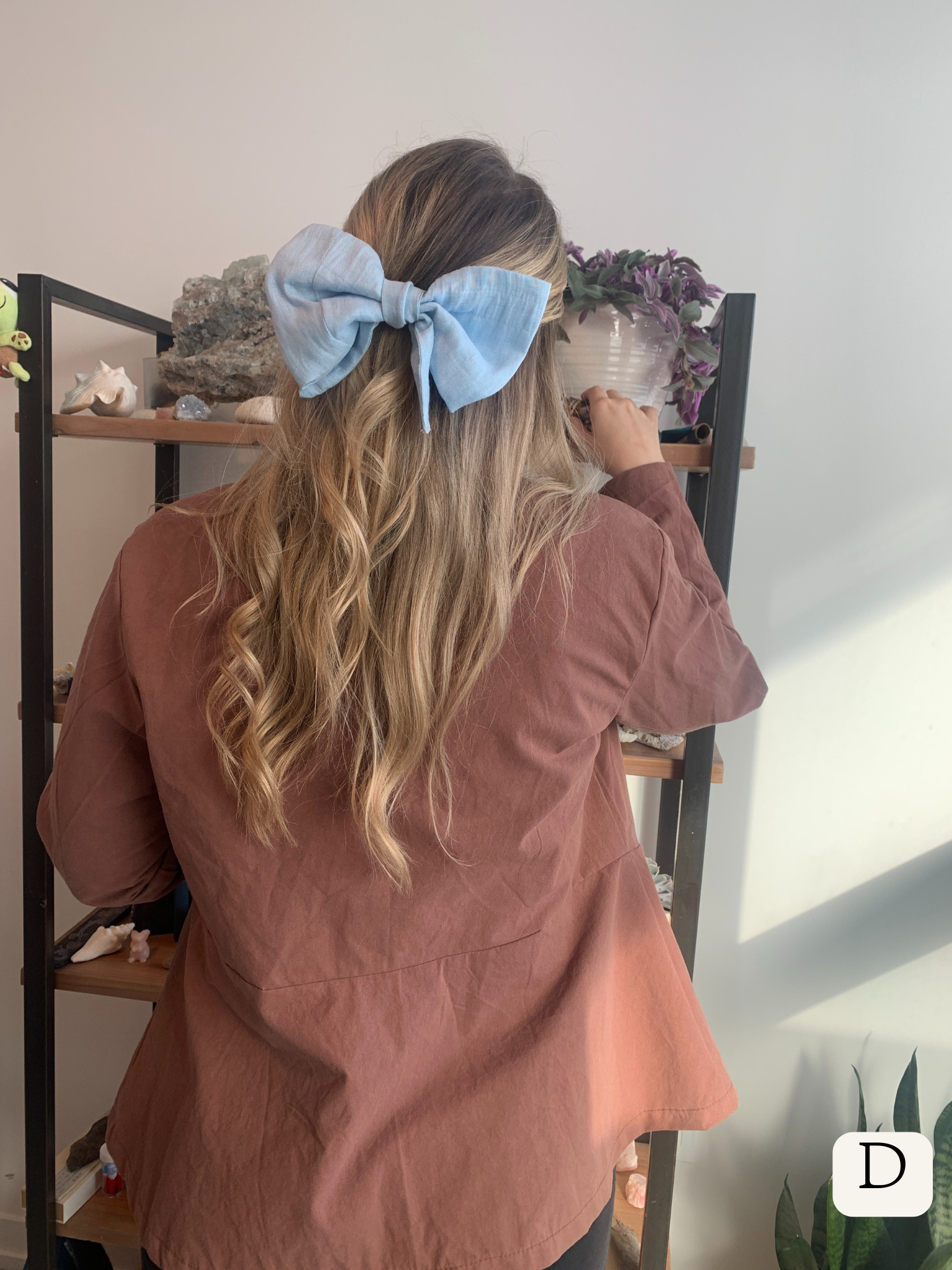 Bow Hair Clip | Upcycled Collection