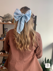 Bow Hair Clip | Upcycled Collection