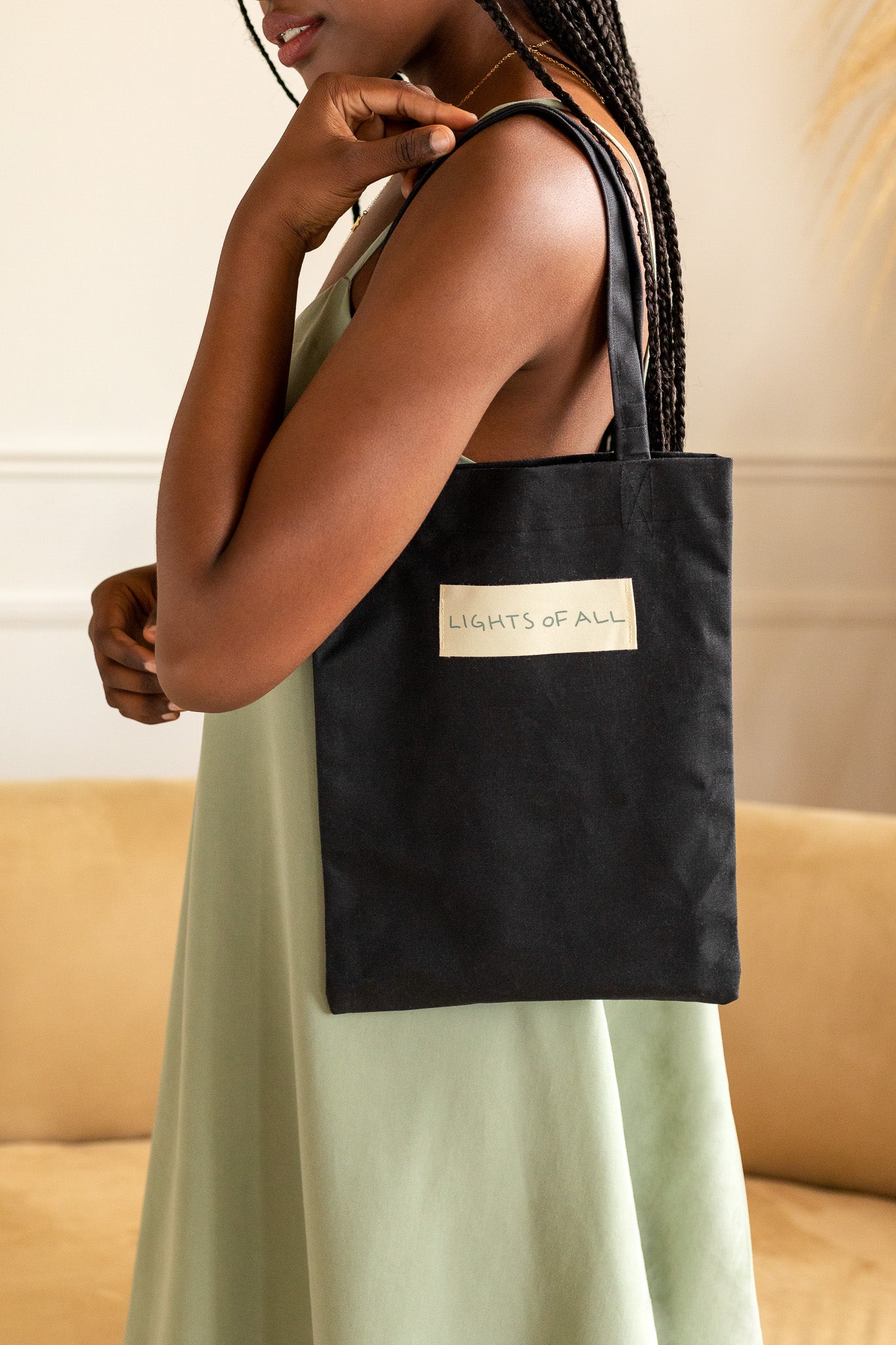 Waxed Cotton Tote | Mini – Lights of all